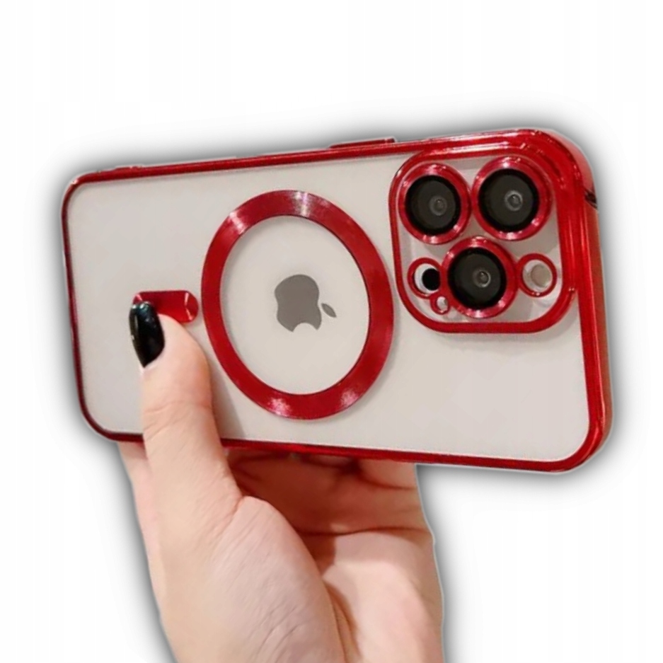 

Etui Obudowa Do Iphone 12 Mini Czerwony Magsafe