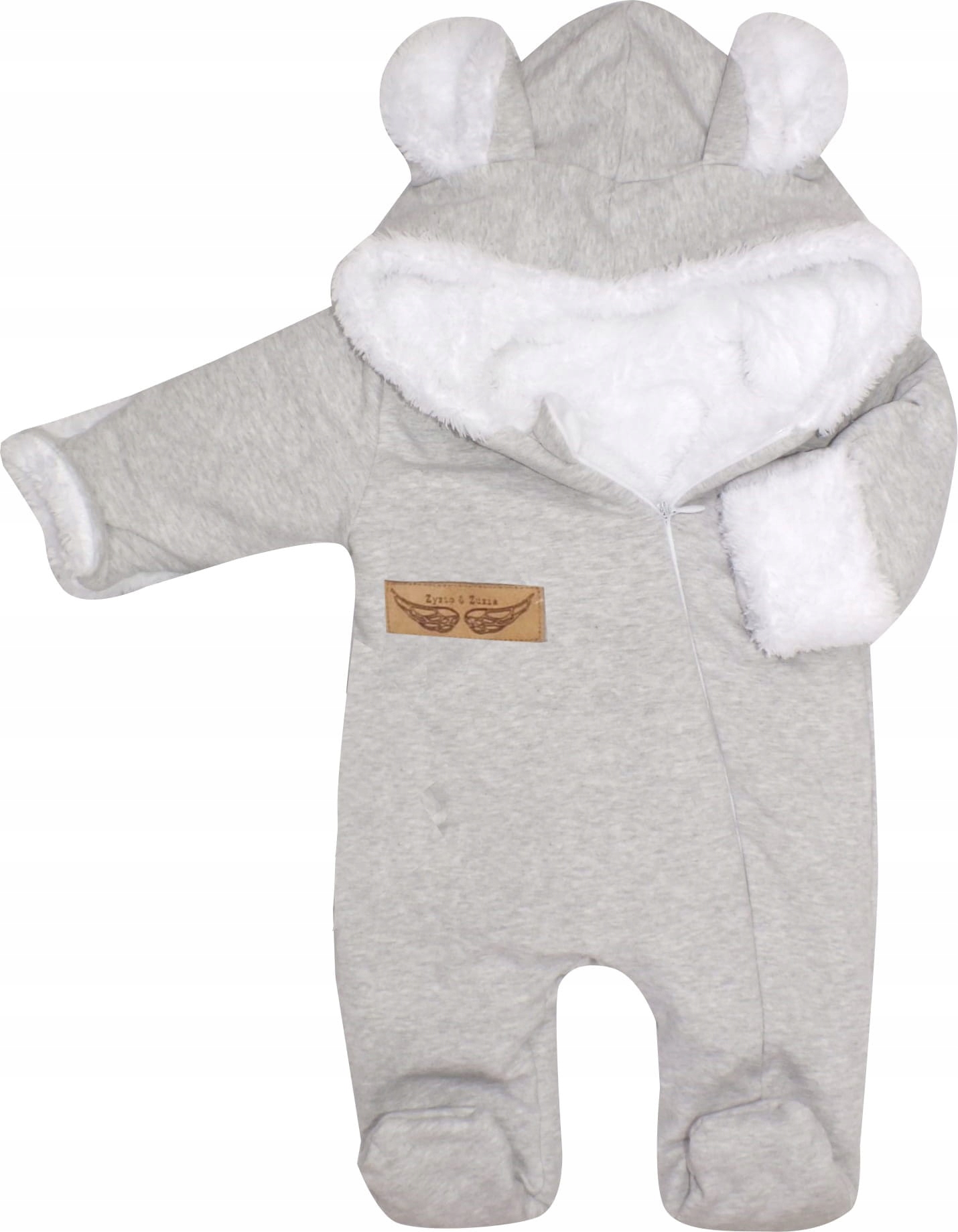 Ciepły kombinezon przejściowy niemowlęcy ciepły 68 Marka Zyzio&Zuzia