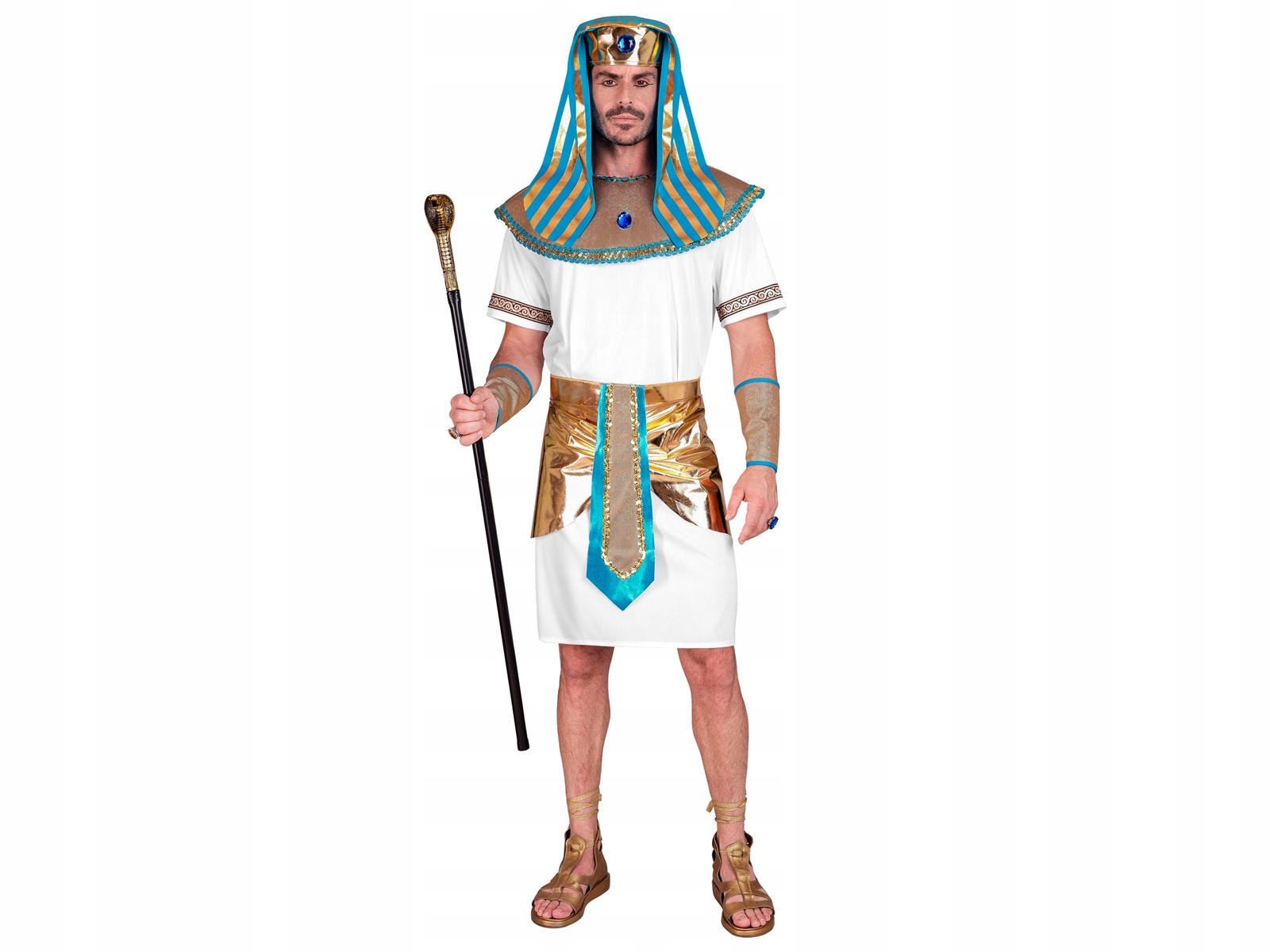 Kostým Egypťan karneval Král Egypta Faraon S