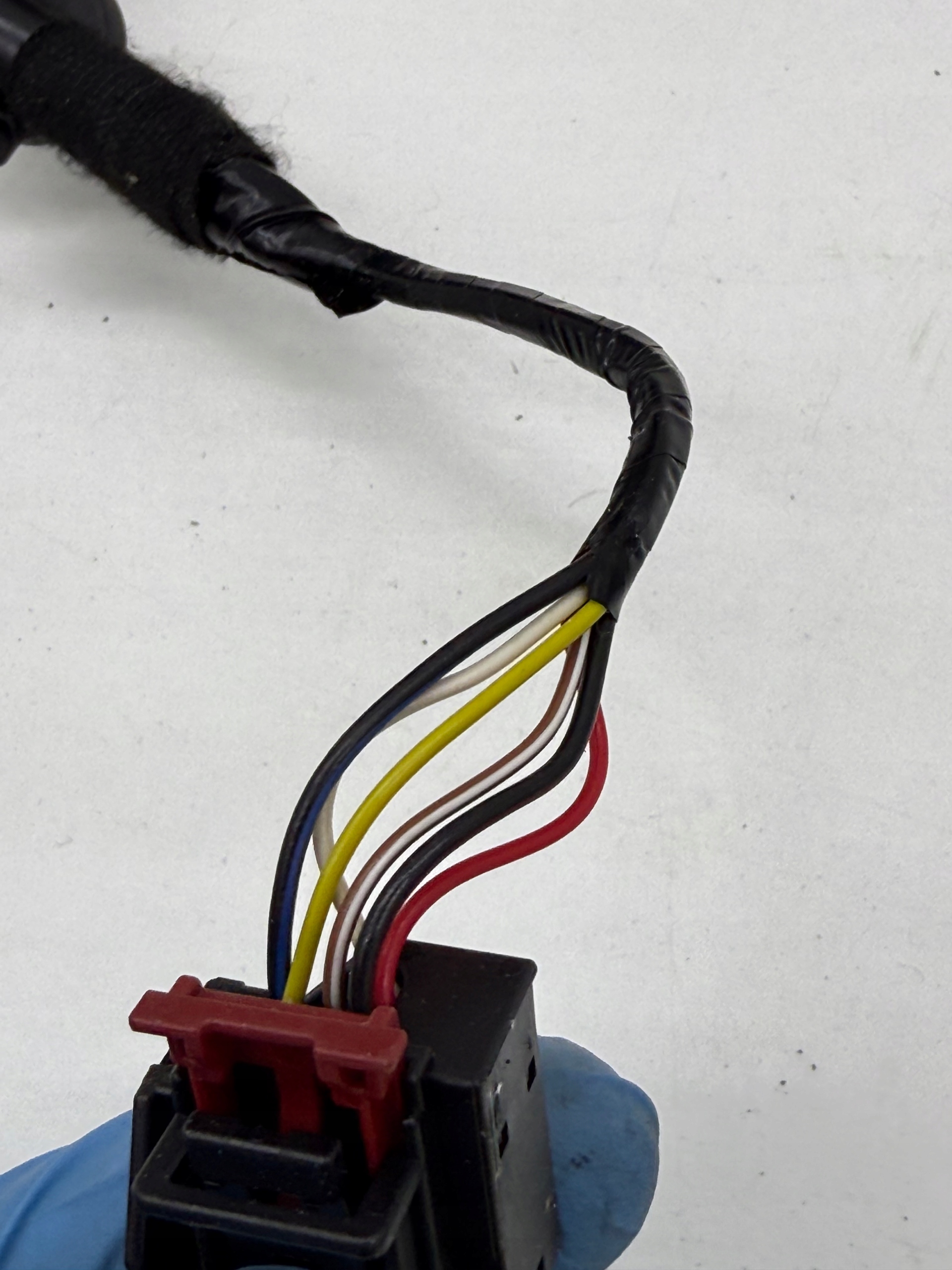 AUDI A6 C7 mirror zewetrzne left 6 PIN colour LX7W UK!