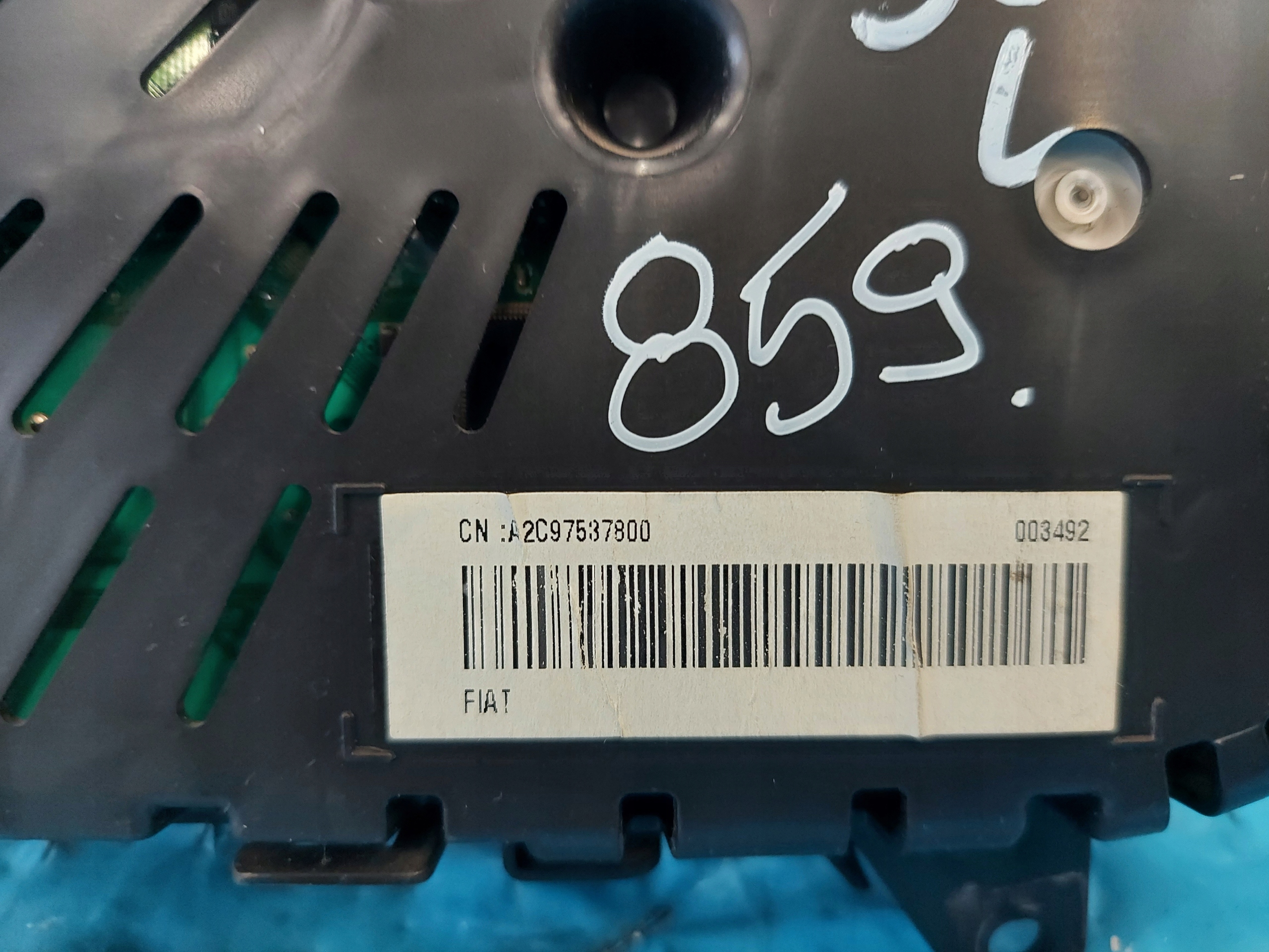 dials clock FIAT 500L MULTIJET A2C97537800