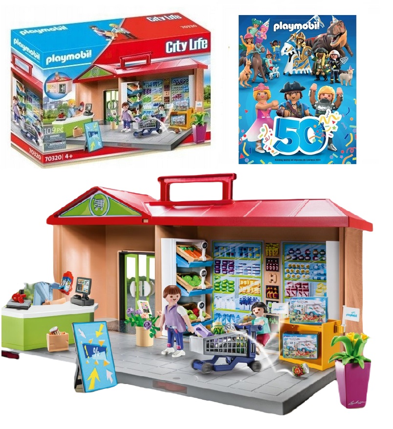 Playmobil 70320 Przenośny sklep z warzywami