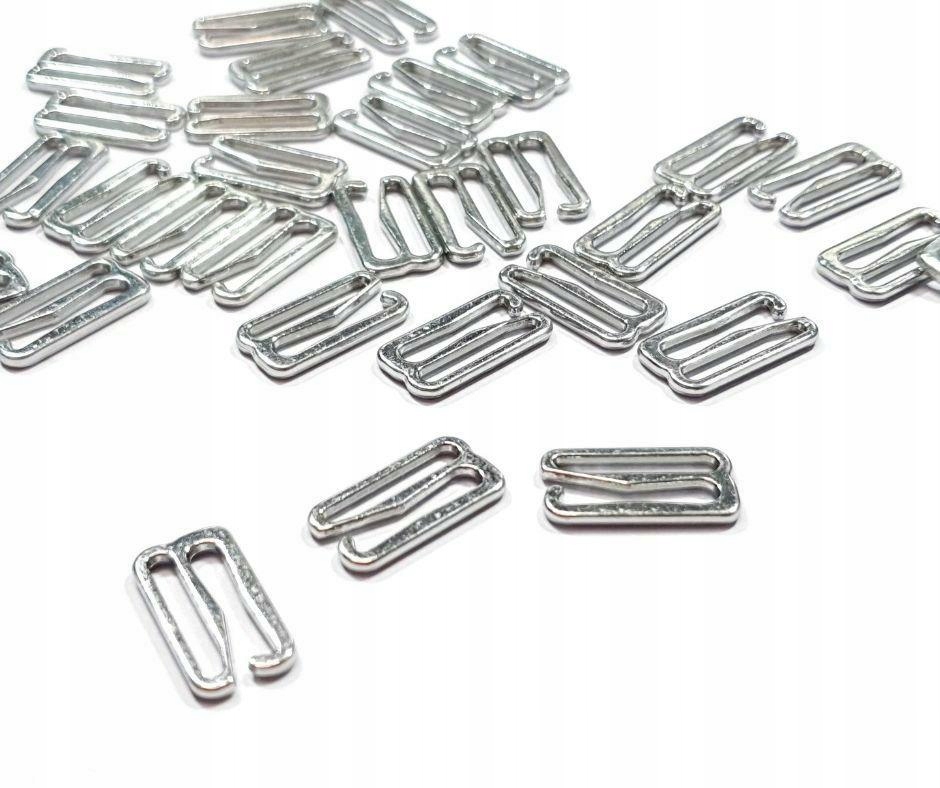 Připínáček na ramínka 12 mm/1000 ks stříbrný Z912