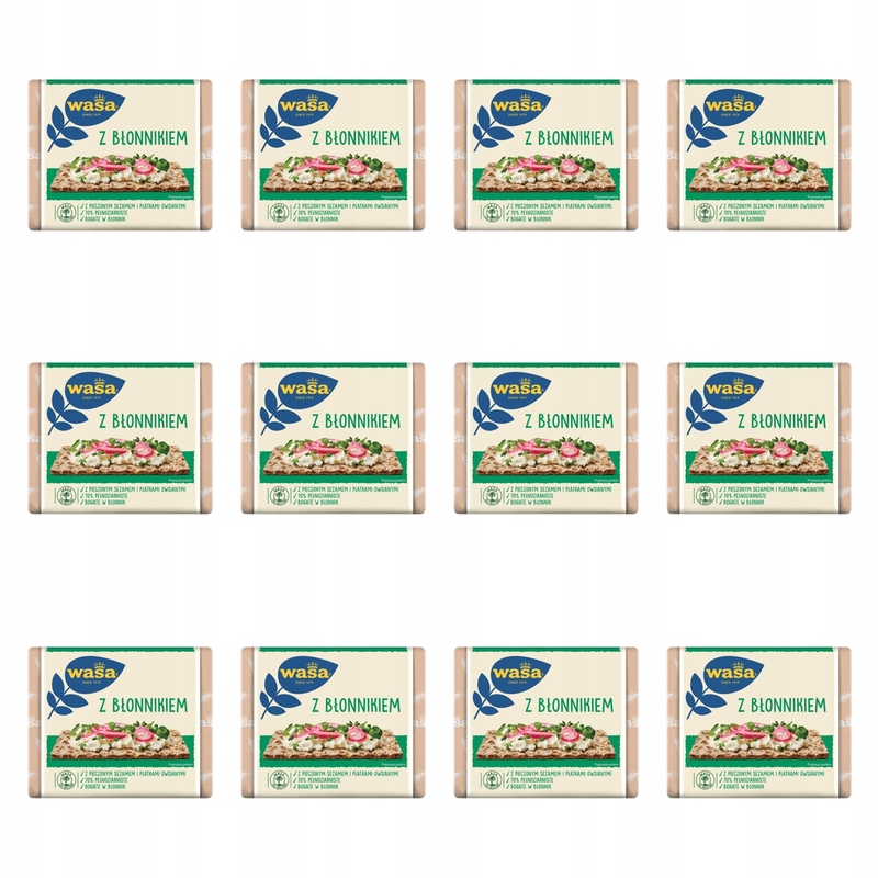 Wasa Trvanlivé pečivo s vlákninou 230 g X12