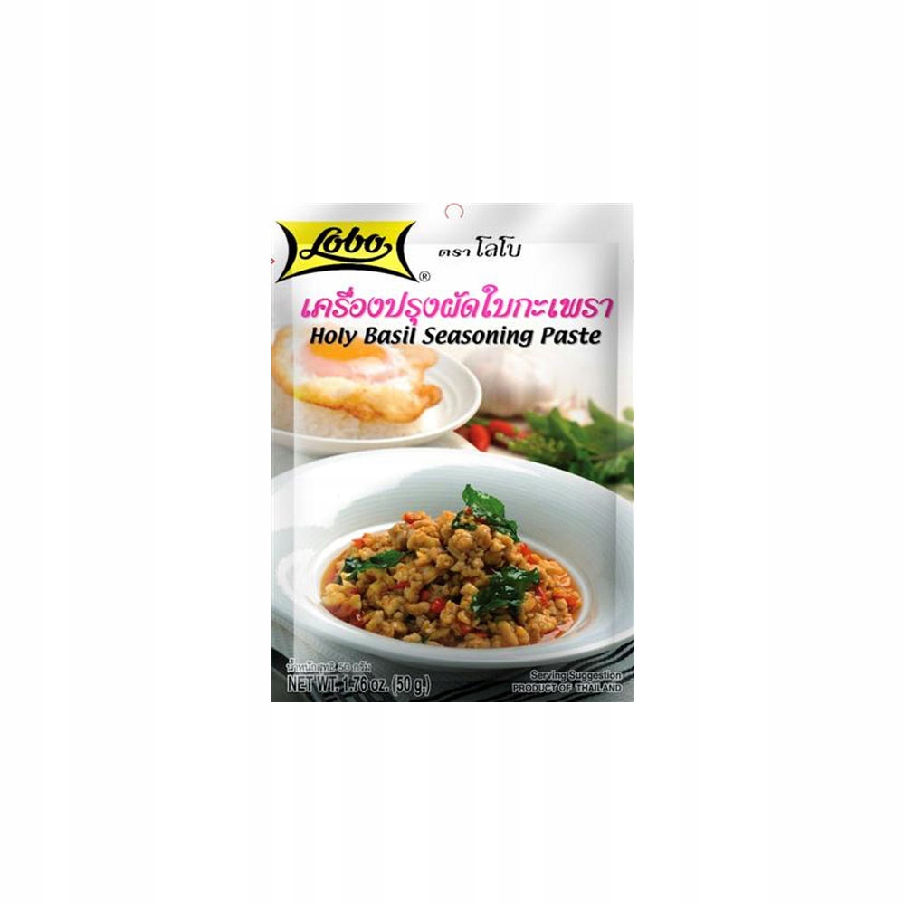 

Tajska Pasta z Bazylii Tajskiej Holy Basil 50g