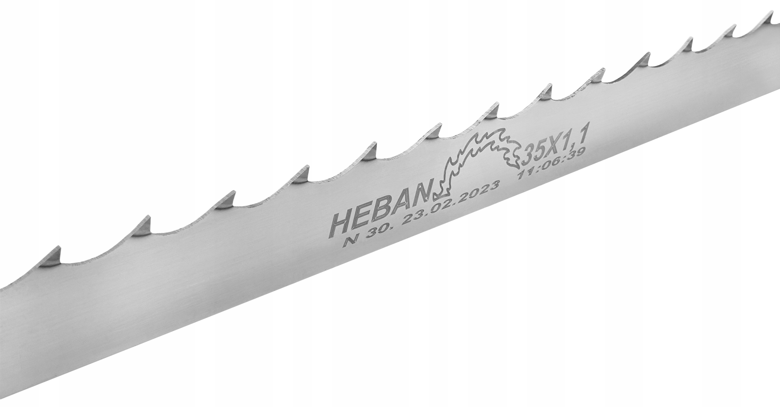 Piła Taśmowa Do Drewna 35x1,1x4000 Roh 5szt Pił Trakowych Średnio Twarde