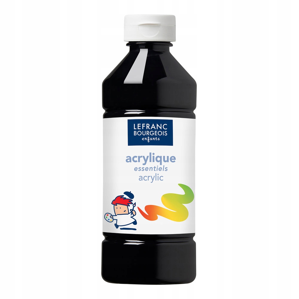 

Farba Akrylowa Czarna 500 ml Lefranc Bourgeois