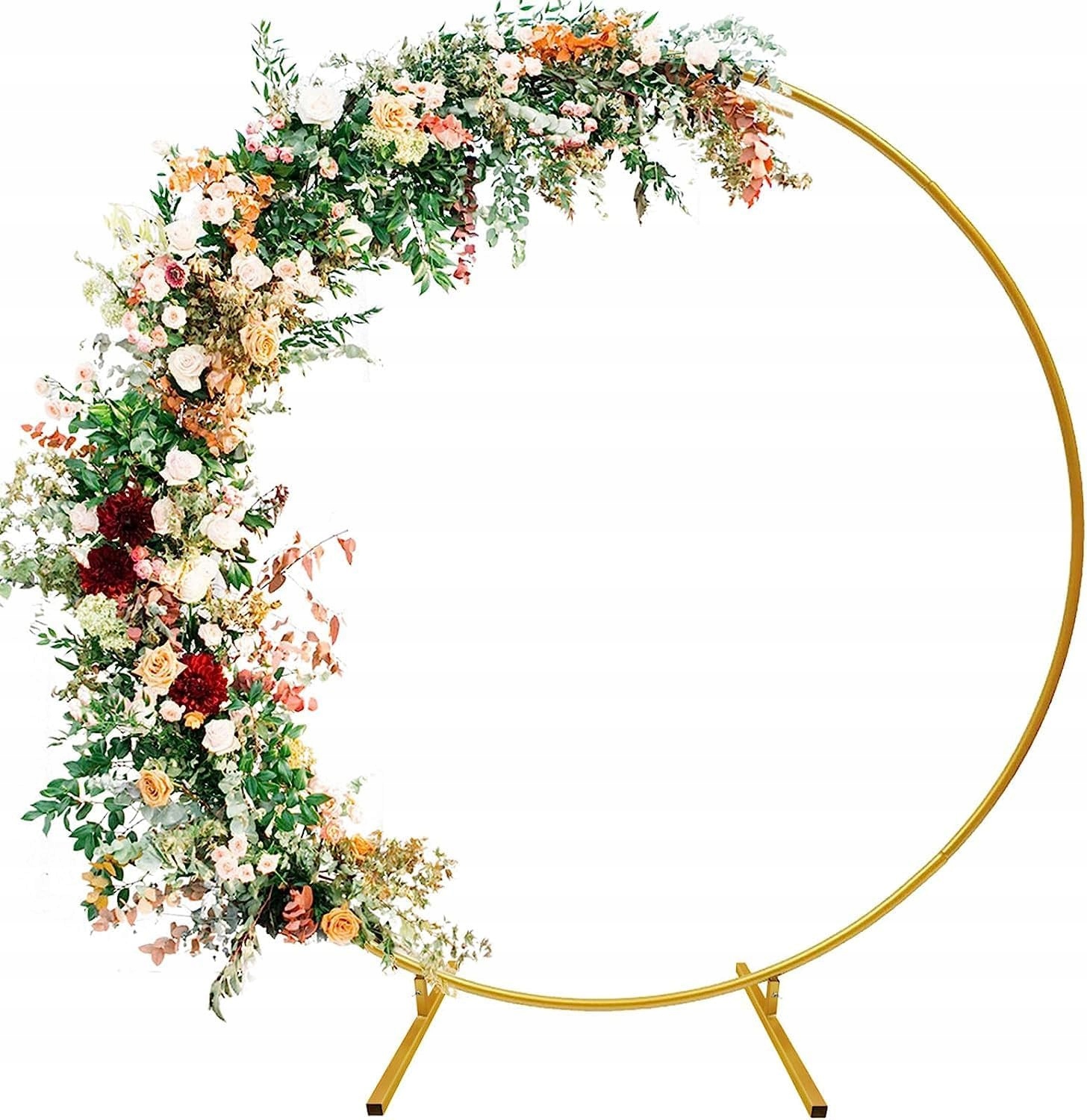 Kovový Stojan Rám Kruh 2 M Na Balóny Stěna Pozadí Svatba Roček Křest