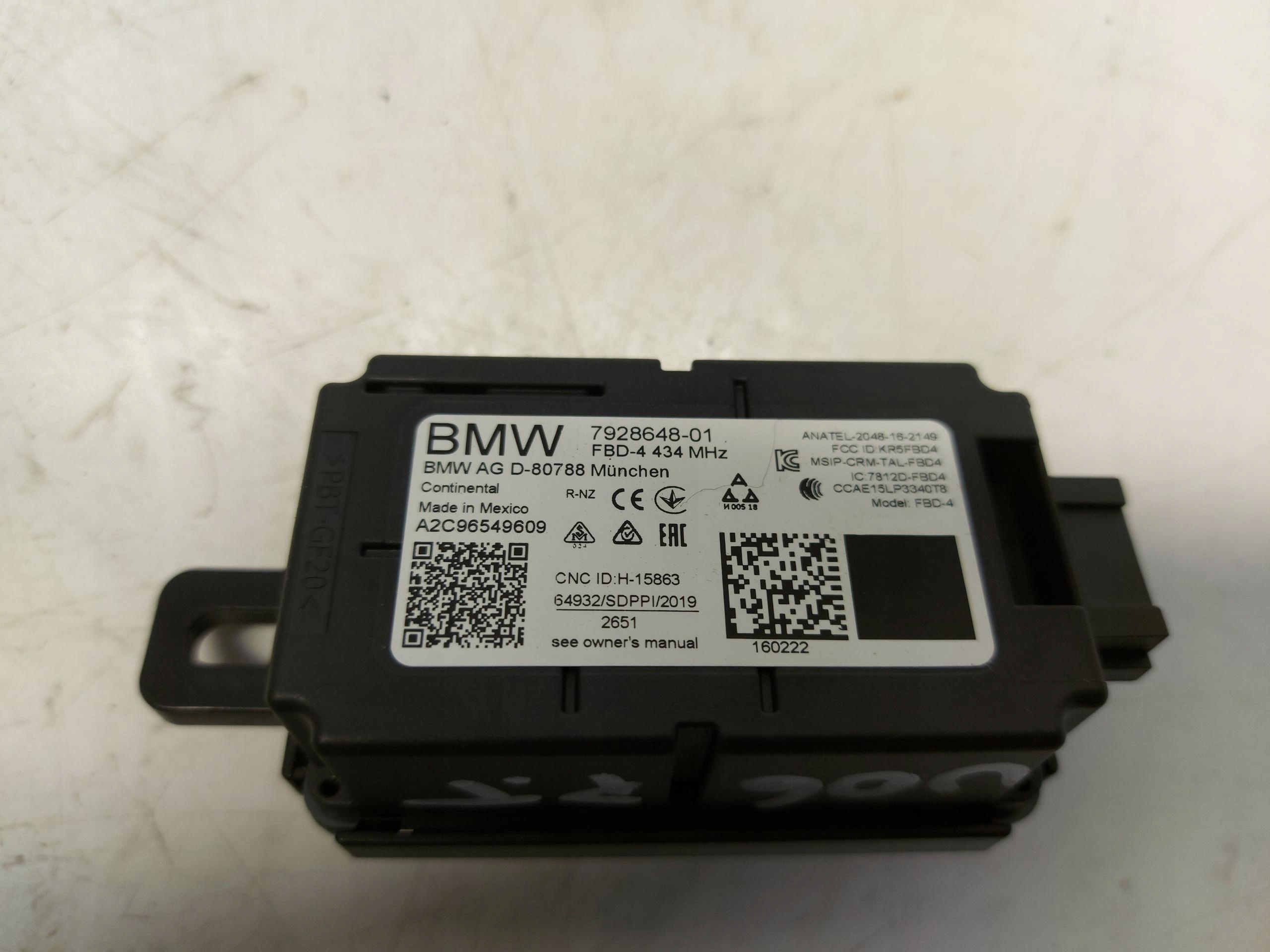 BMW U06 220d module control unit 7928648