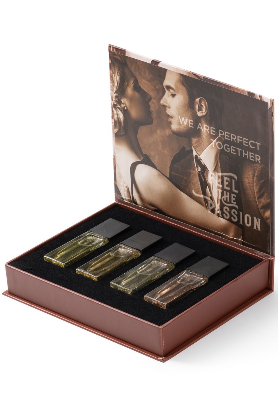 Gloria Perfume – sada parfémů Feel The Passion 4 x 15 ml