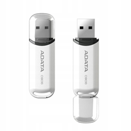 Adata Pamięć Usb 32 Gb biały C906 Usb 2.0 Pojemna i niezawodna pamięć