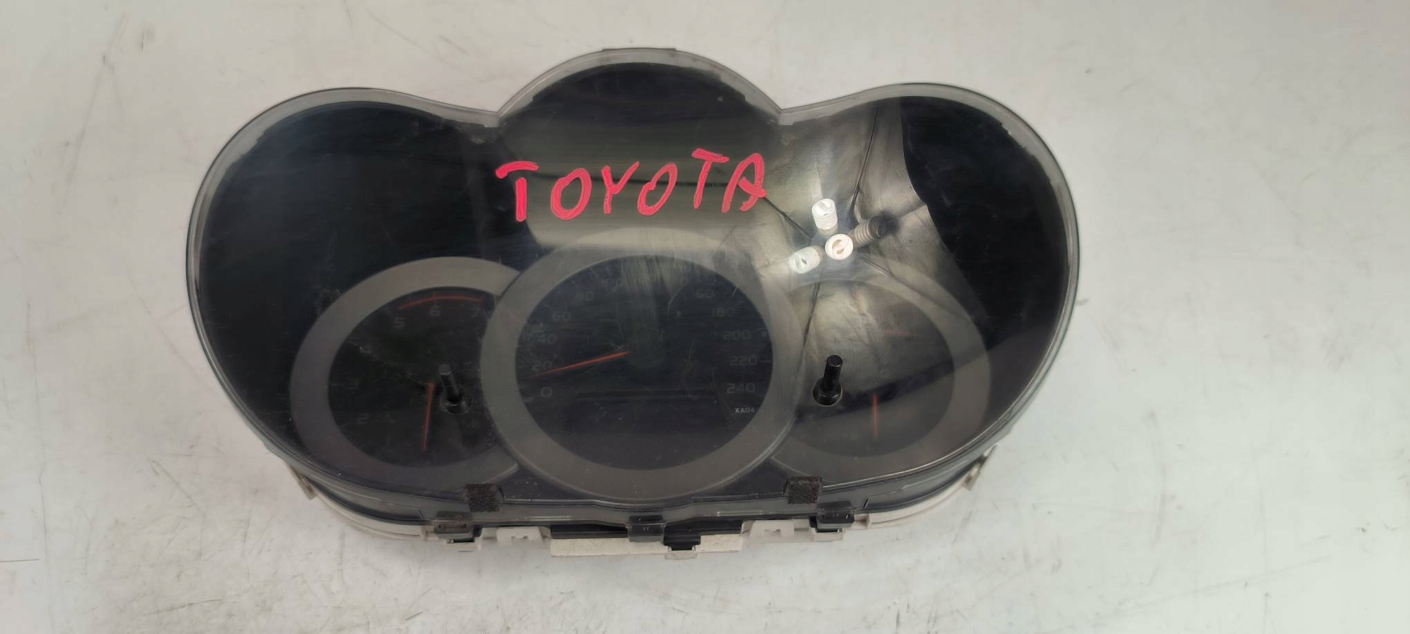 dials clock 257430-2663 TOYOTA RAV-4
