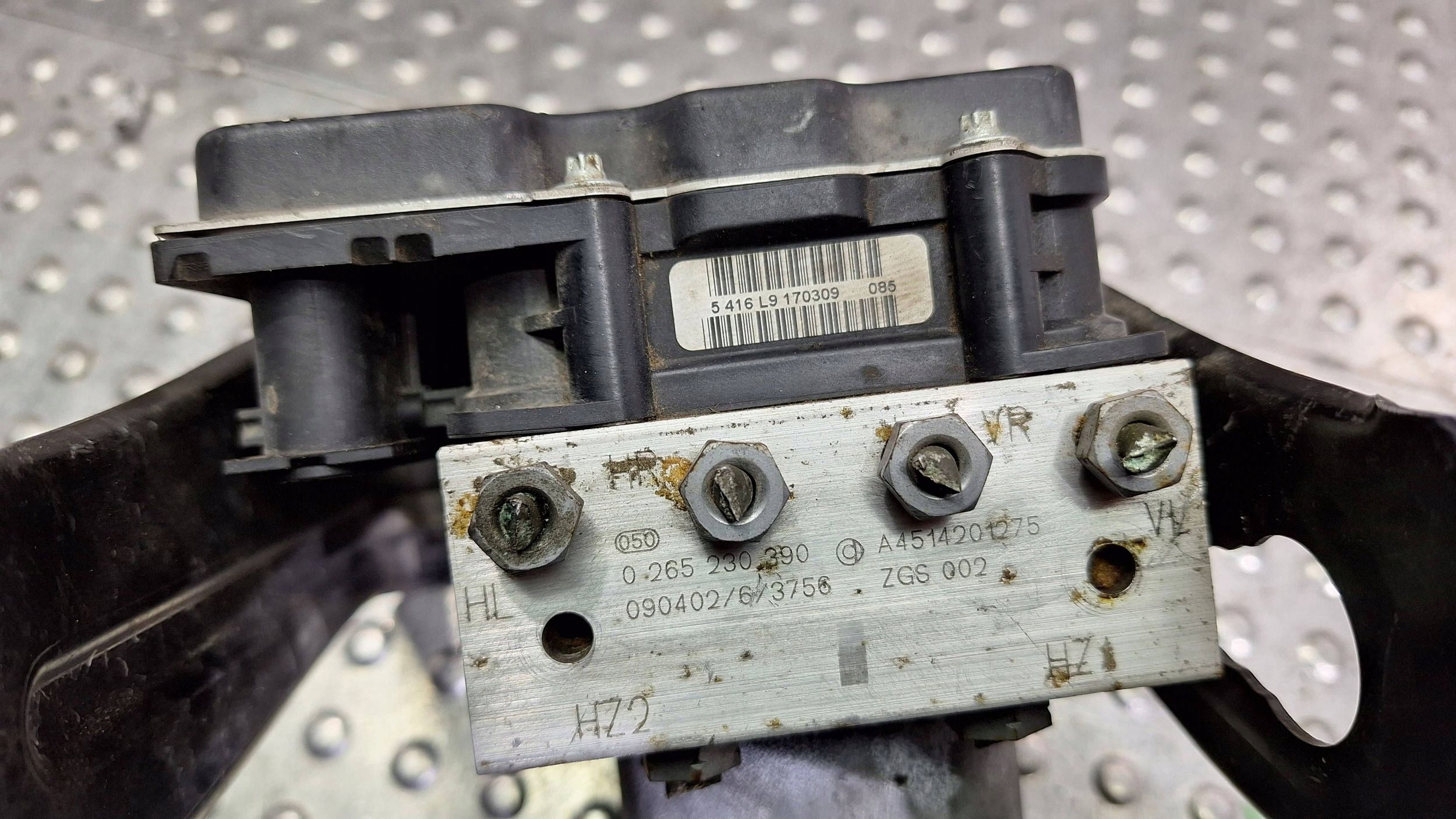 pump control unit ABS A4514201275 0265951118 SMART FORTWO II 451 1.0 T