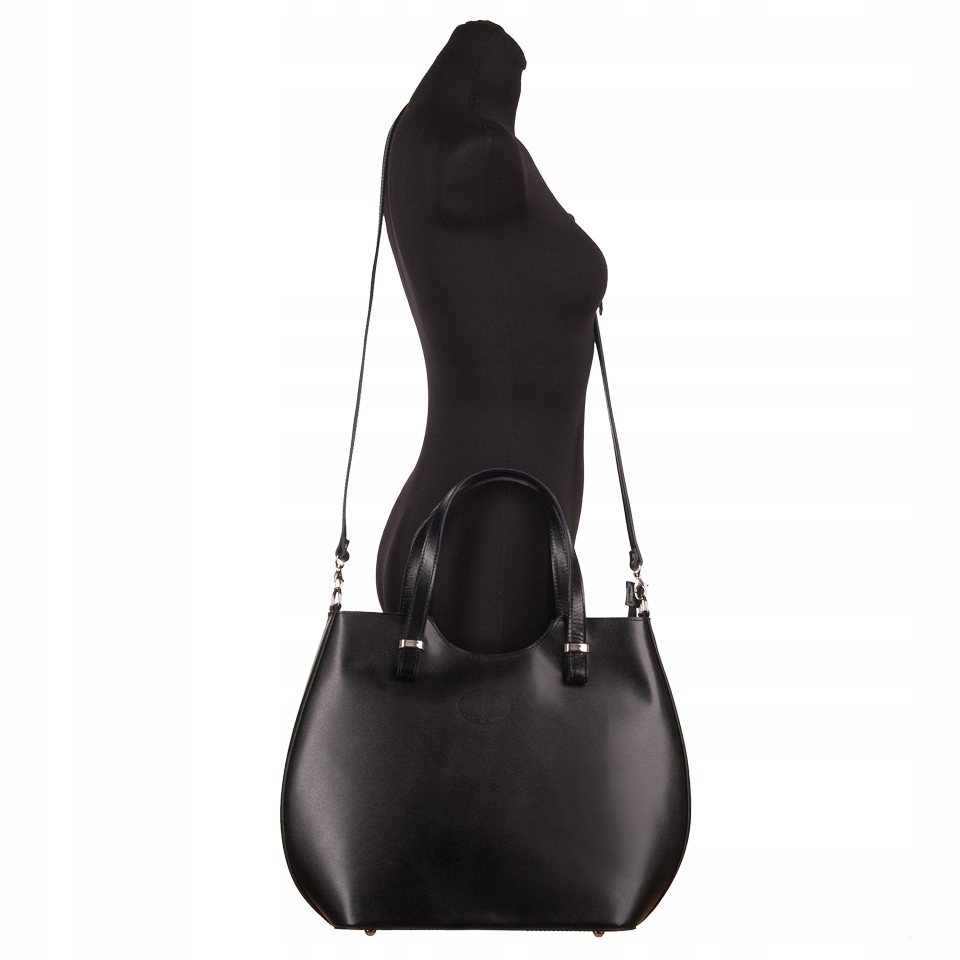 BORDOWA WŁOSKA SKÓRZANA TOREBKA shopper bag SKÓRA NATURALNA TORBA Płeć kobieta