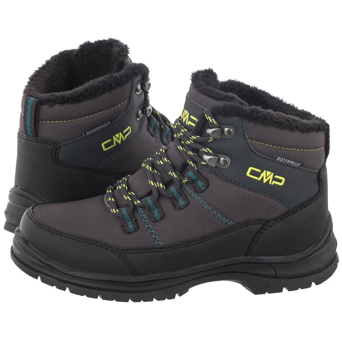 Buty Zimowe Ocieplane Trekkingowe dla Dzieci Cmp 31Q4954 Szare