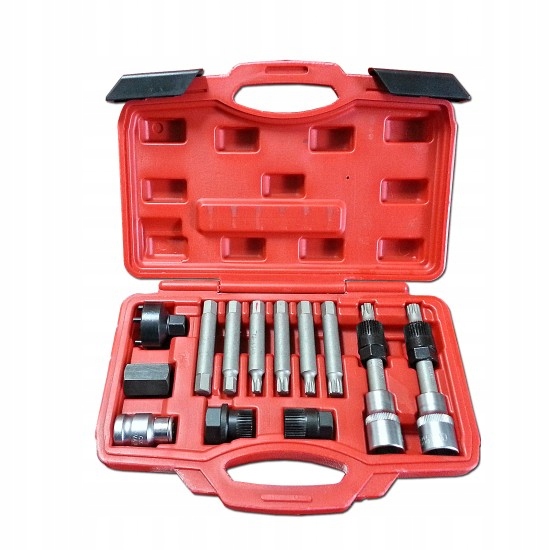 KB Global KLUCZE DO ALTERNATORÓW ZE SPRZĘGŁEM, KPL. 13 SZT.