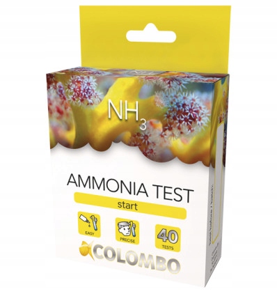 Levně Kapkový Test Na Amoniak NH3 NH4 Pro Mořské Akvárium, Přesné Měření