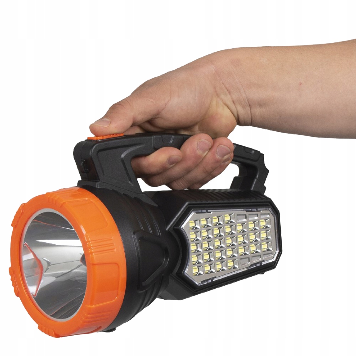 LATARKA LED MOCNA AKUMULATOROWA SZPERACZ ŁADOWALNA Rodzaj reflektor i szperacz