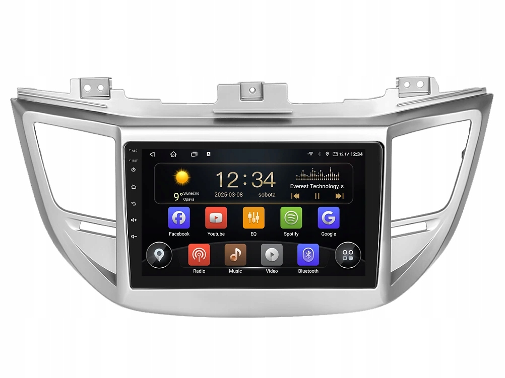 Isudar 2DIN autorádio T72-IEV58 Android, Hyundai Tucson