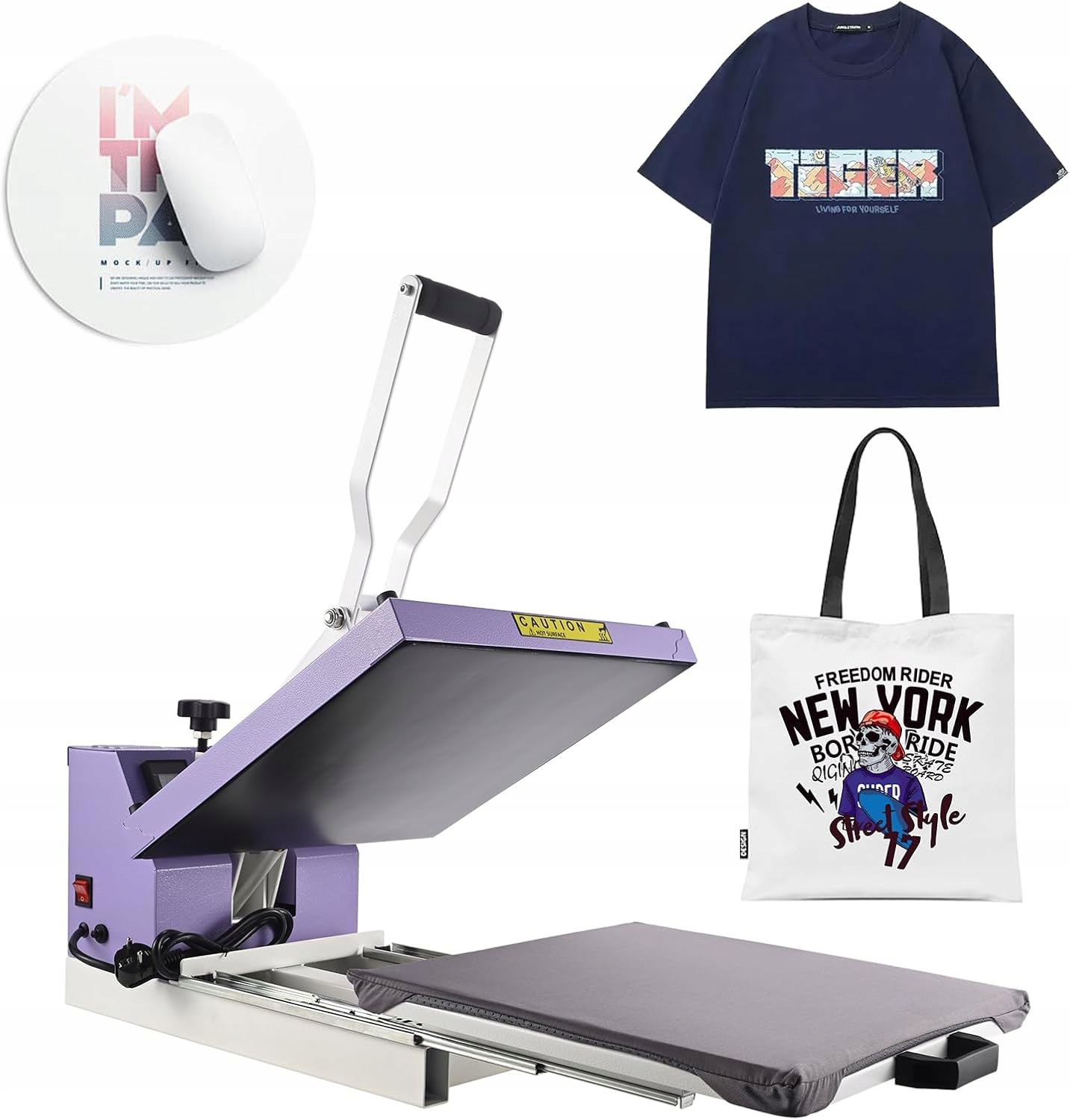 Prasa Termiczna Do Nadruku Zgrzewarka Transferowa 38X38CM Colorsub 1600W