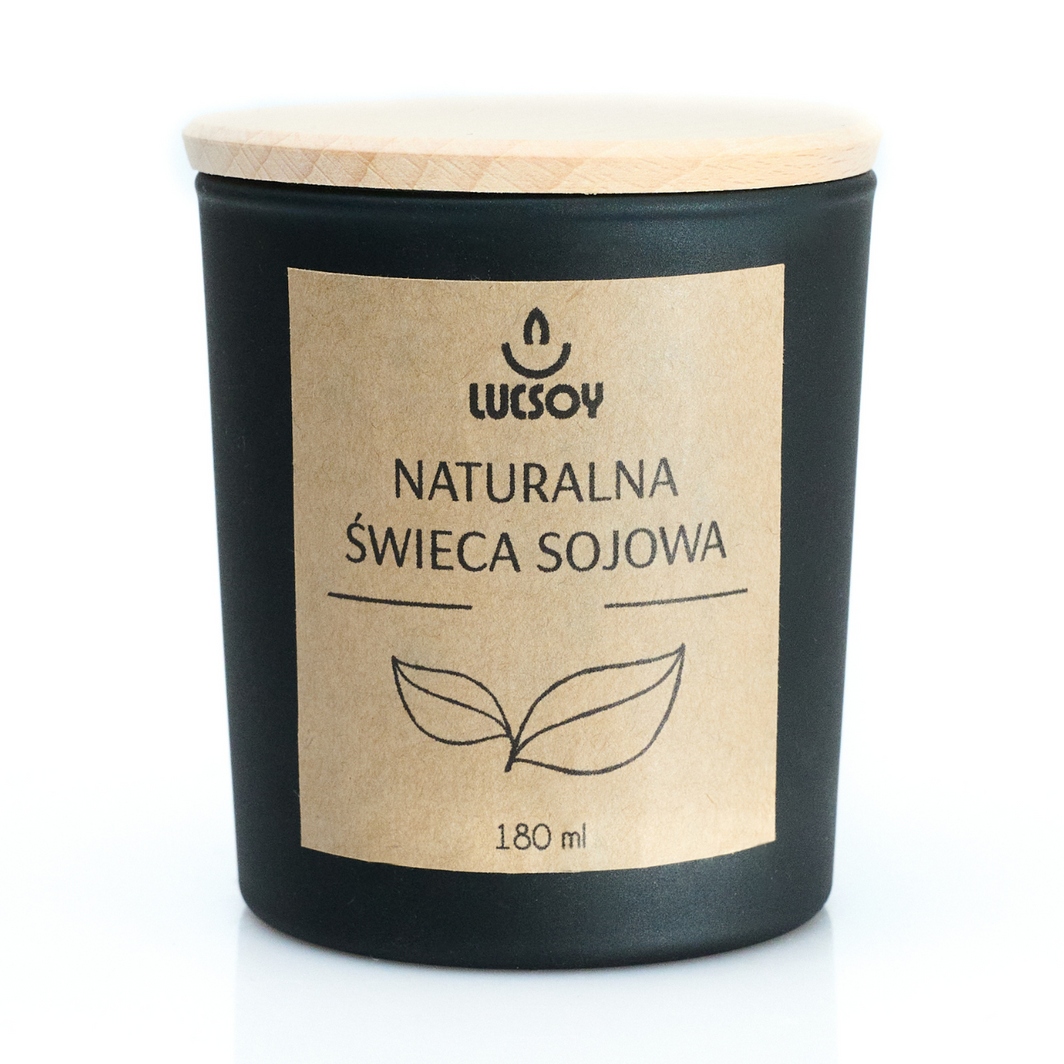 

Świeca Sojowa Bezzapachowa 180ml