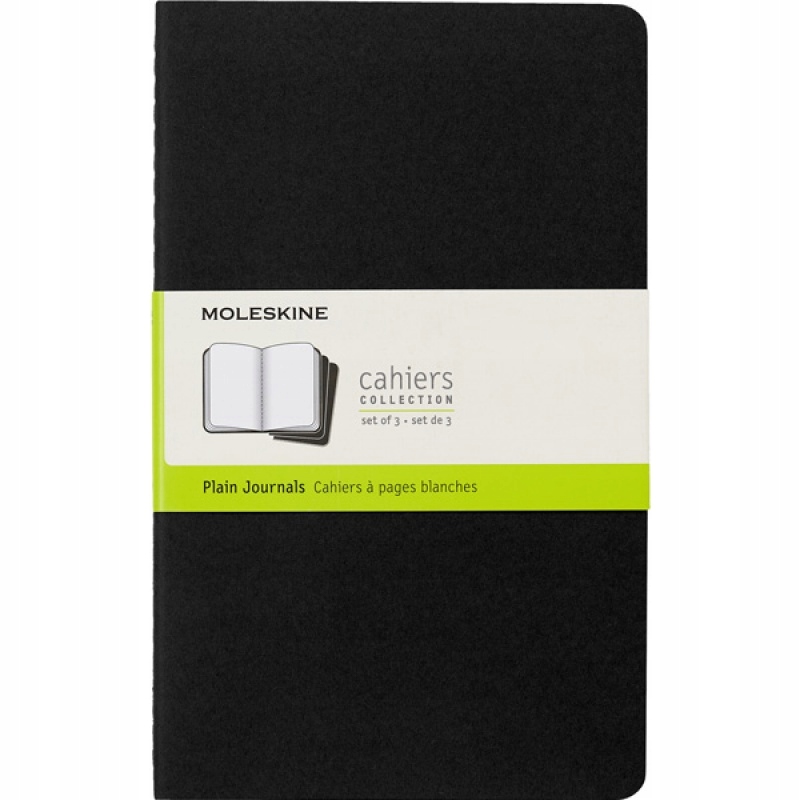 

Zestaw 3 Zeszytów Cahier Journals L gładki 80