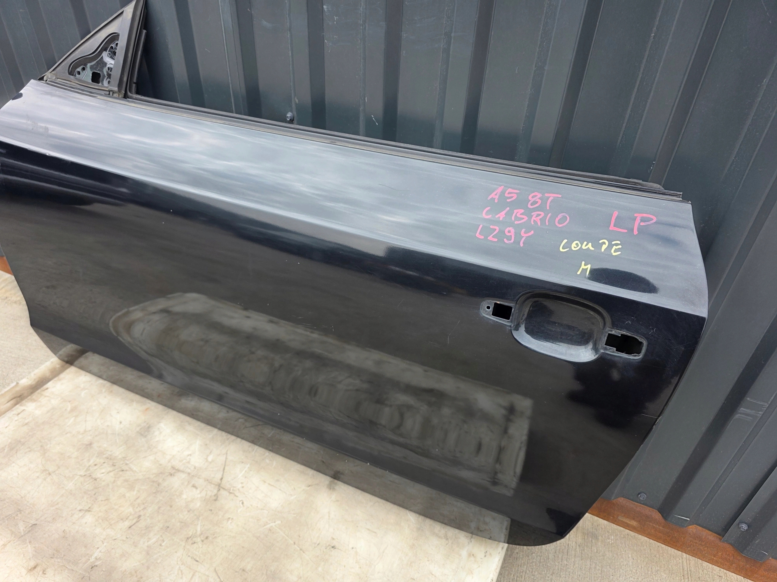 door left front AUDI A5 8T COUPE CABRIO LZ9Y 2008-2016
