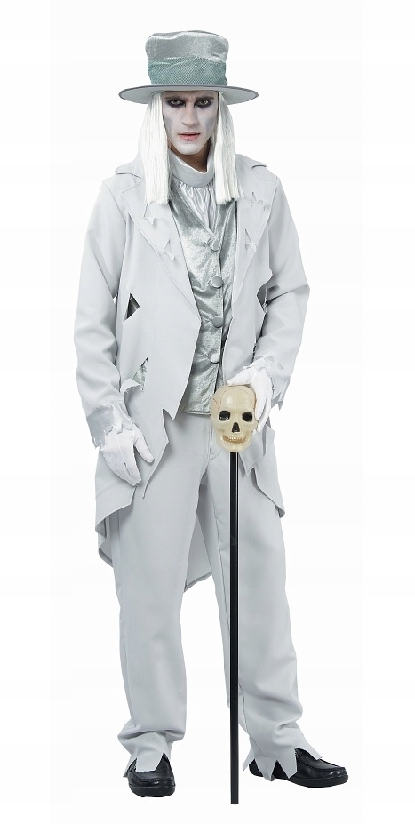 Kostým pro dospělé Přízračný ženich, vel L Halloween