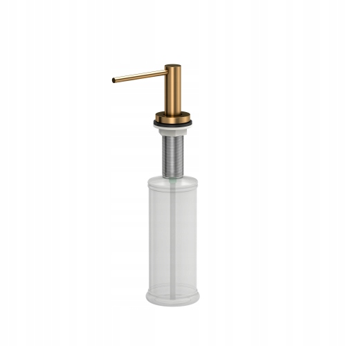 Quadron Judy Dávkovač kovový do dřezu 350 ml 360° Měď