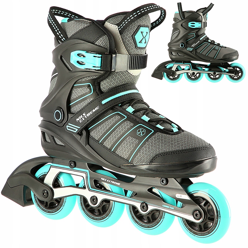 Brusle 2V1 Kolečkové Brusle Pro Mládež Pro Dospělé ABEC9 Vel.