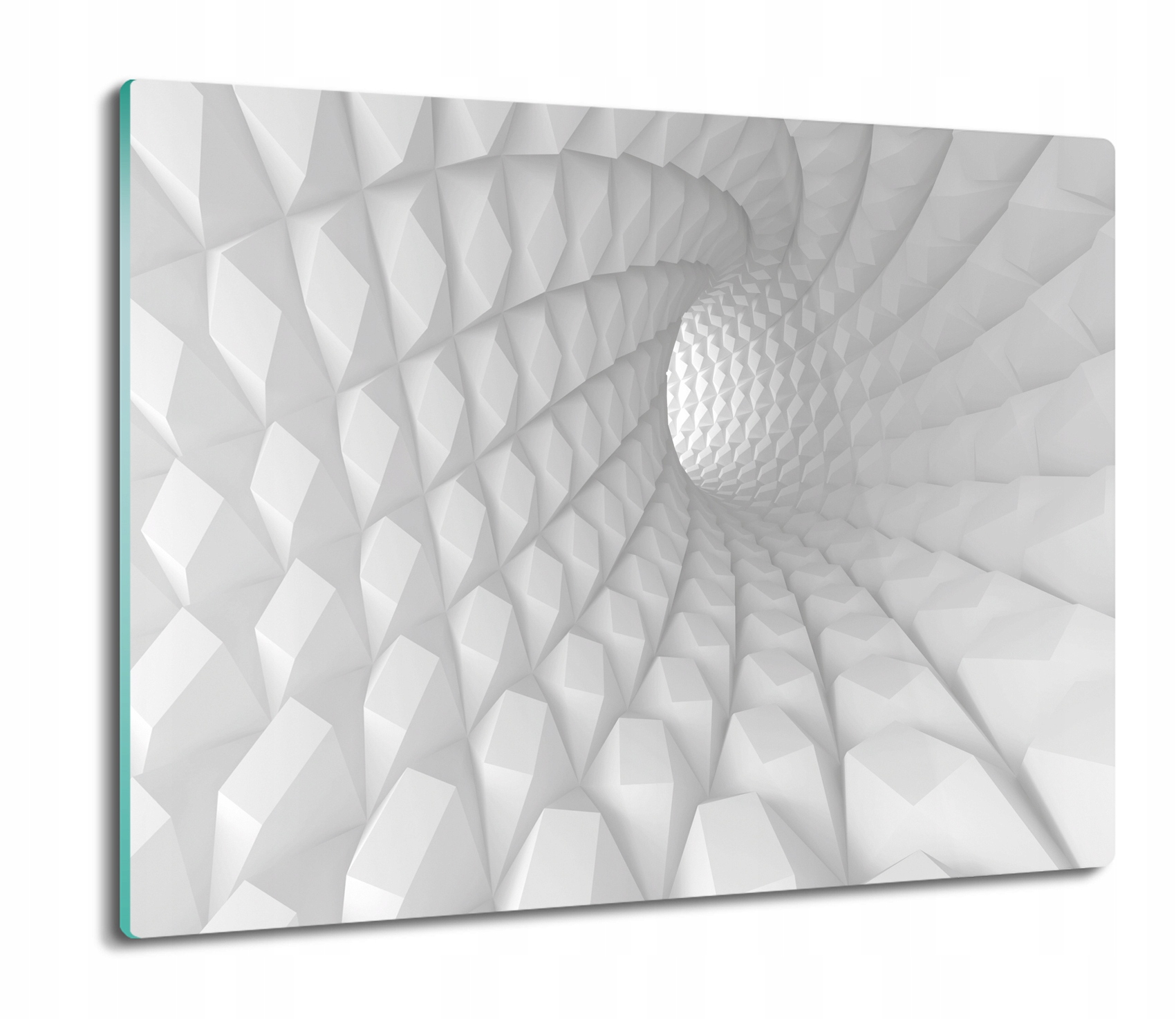 Pevná kuchyňská krájecí deska Tvrzená 60x52 Spirála tunel 3D