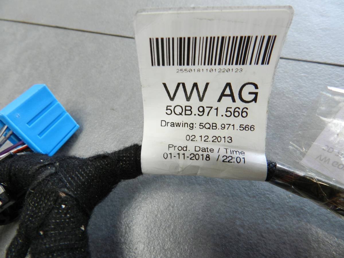 VW GOLF VII Câblage Bloc de chauffage complet 5QB971566