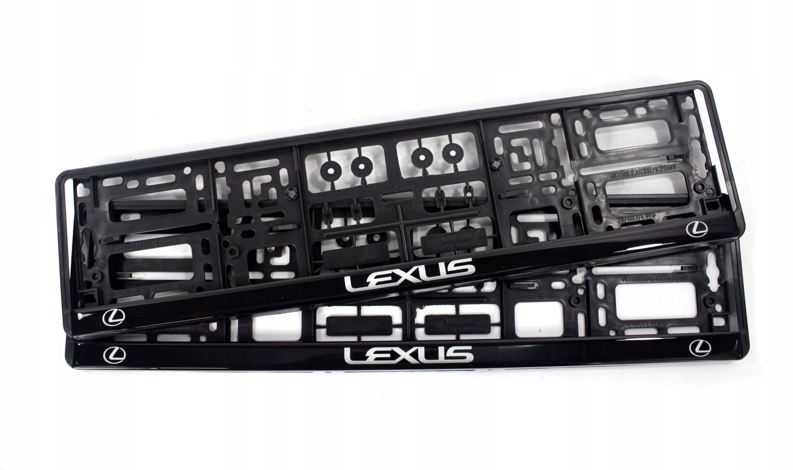 RAMKA TABLICY REJESTRACYJNEJ LEXUS PREMIUM ŻELOWA Producent Lexus OE