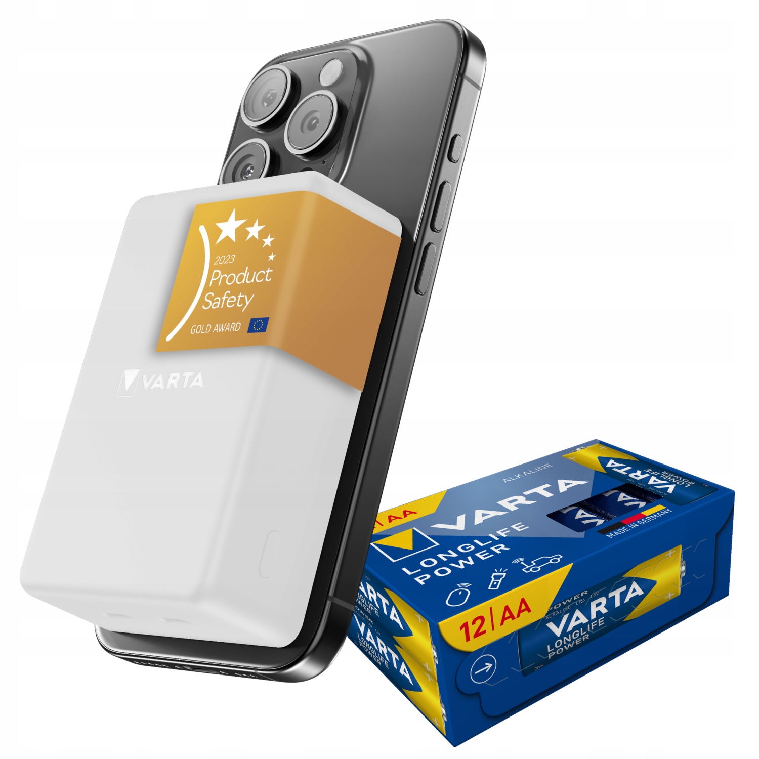 Varta Power Bank Mag Pro 10000mAh Baterie LL Power Aa 12 Ks Bonus