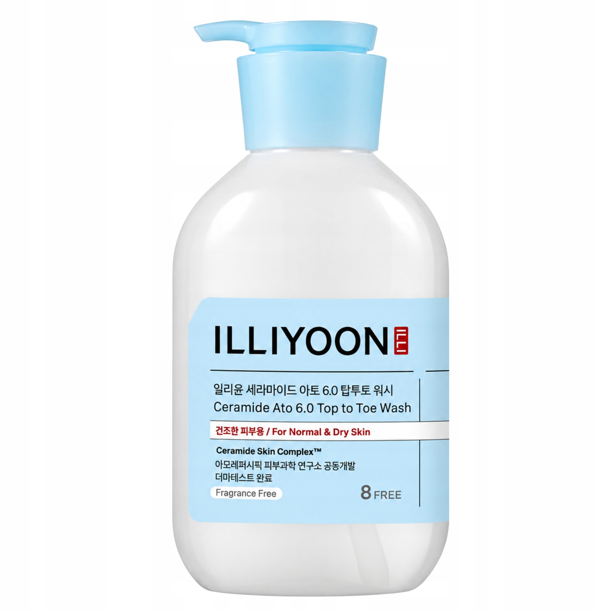 Emulsja do mycia ciała i włosów Illiyoon Ceramide Ato 6.0 Top to Toe 500ml
