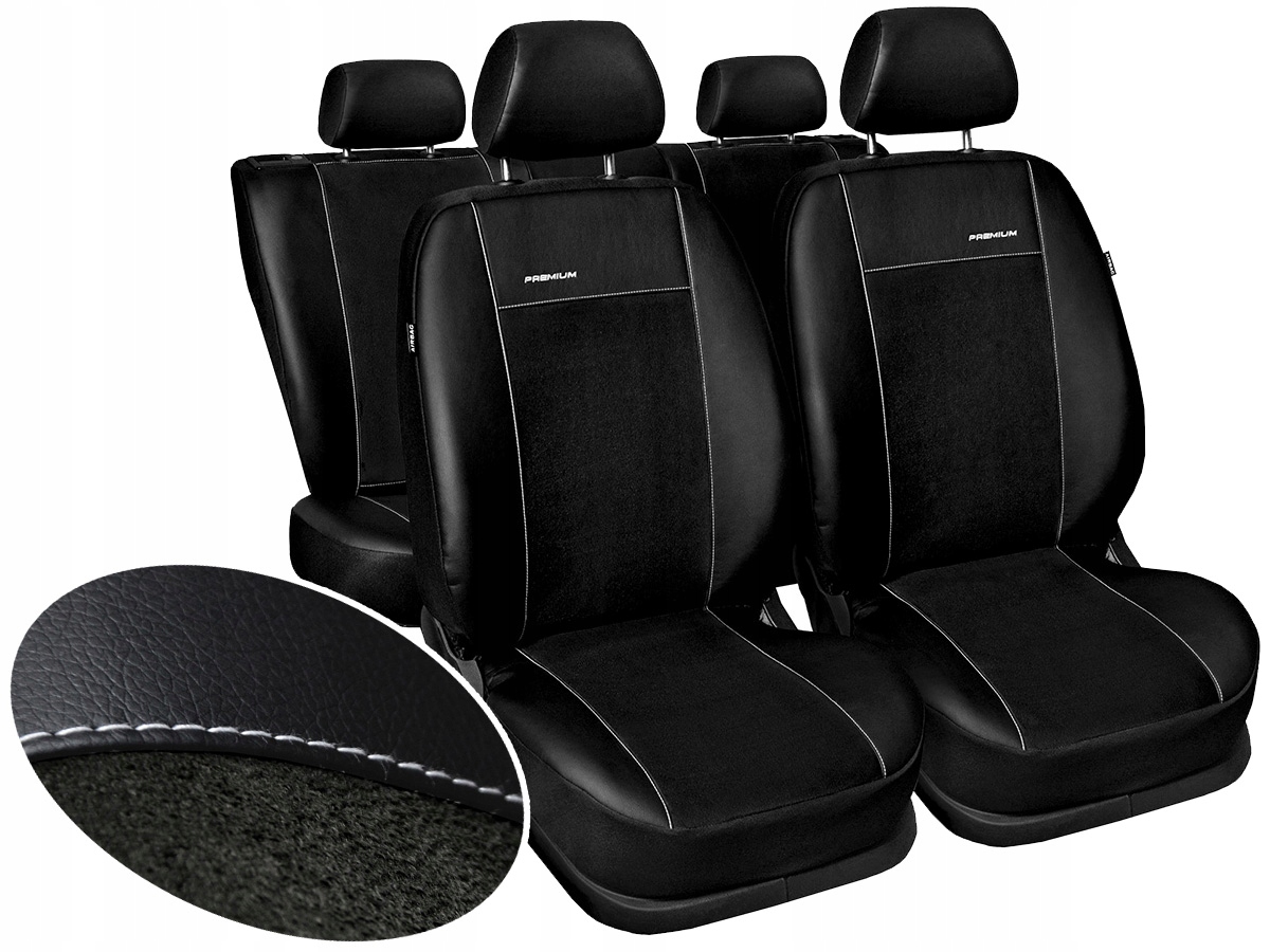 POKROWCE EKO SKÓRA DO NISSAN QASHQAI 2006-2013 R.