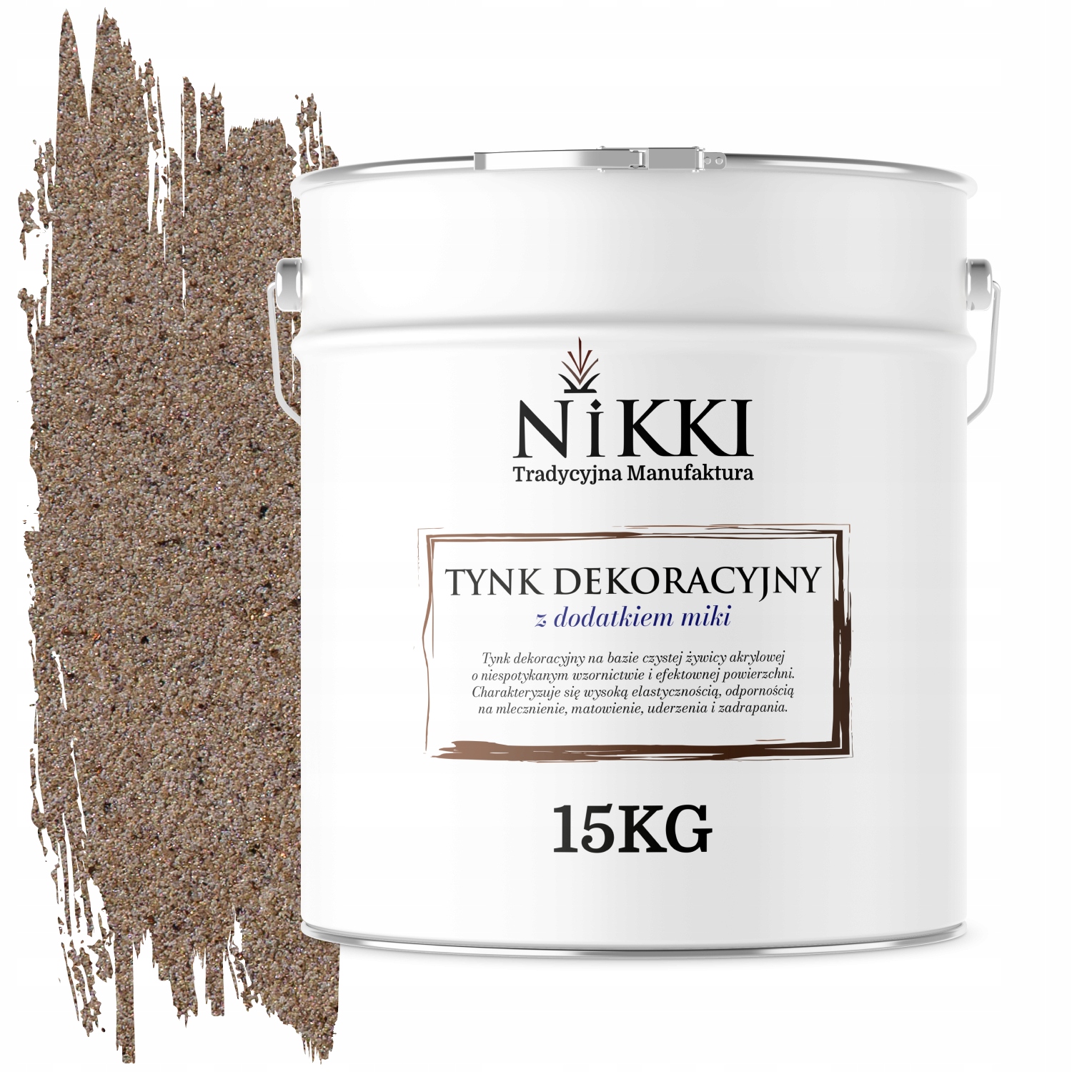 Mozaiková Omietka Jemnozrnná 15 Kg Hnedá S Medeným Peľom D811