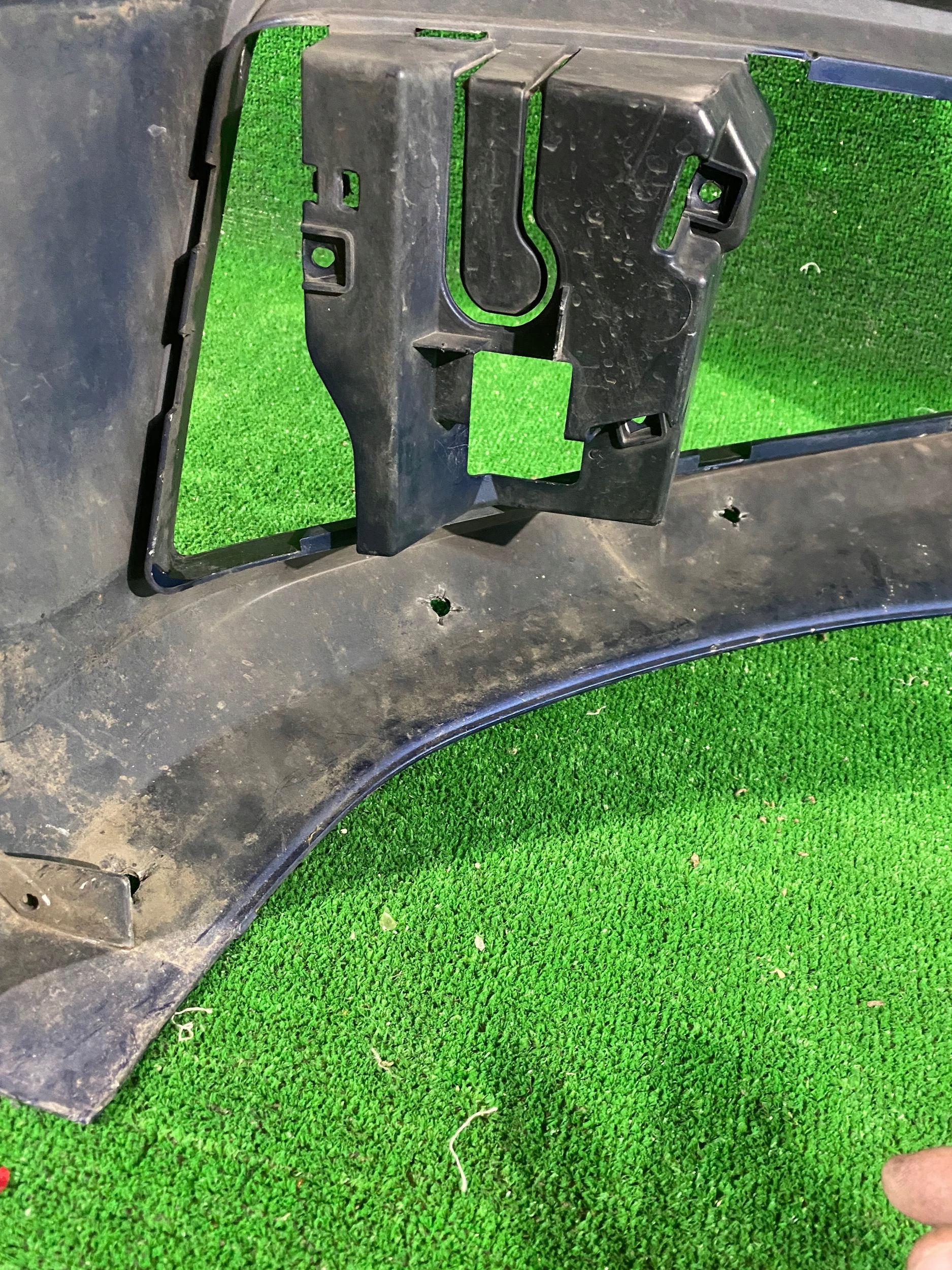 front bumper front AUDI A4 B9 15-19 S-LINE