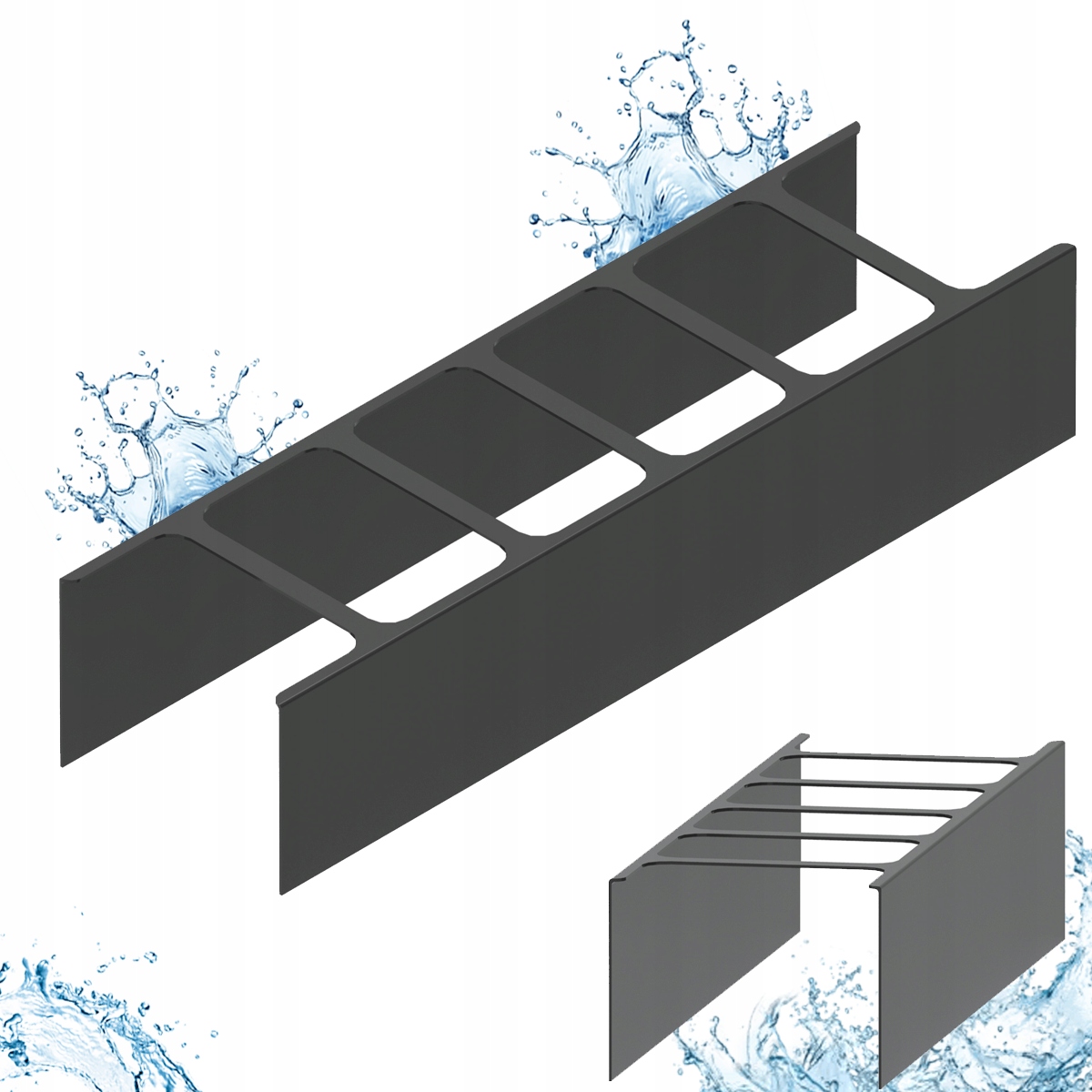 Stínidlo na lampu mj. VIVID 2 -45,5x16,2 cm Kryt akvarijní lampy Clona