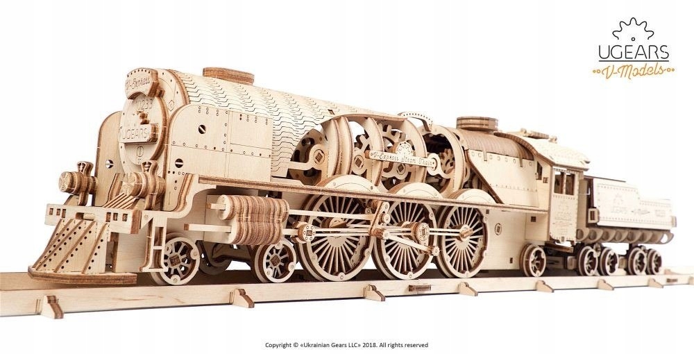 

Lokomotywa Z Węglarką V-ekspres Model Mechaniczny