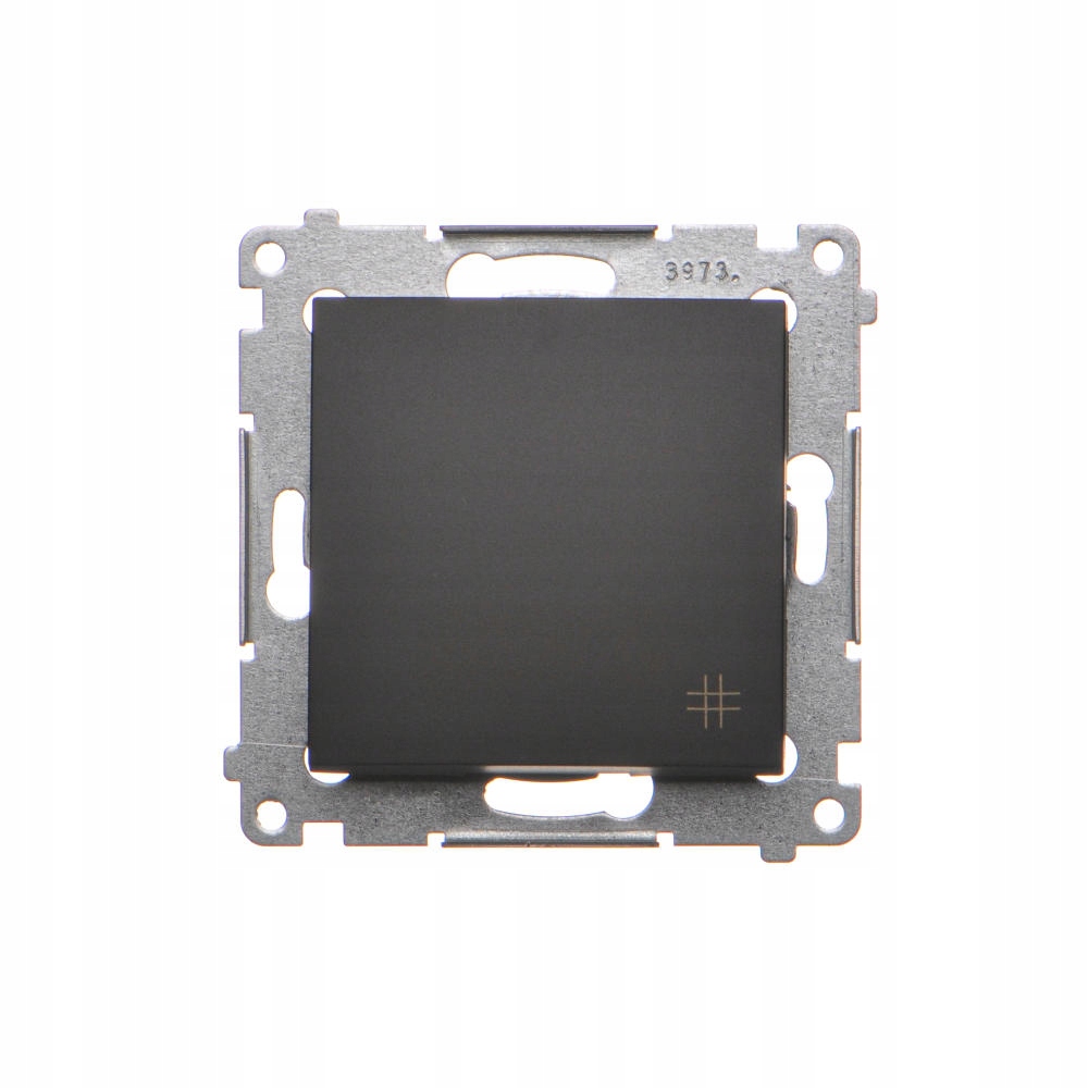 Simon54 Łącznik krzyżowy (moduł), czarny mat