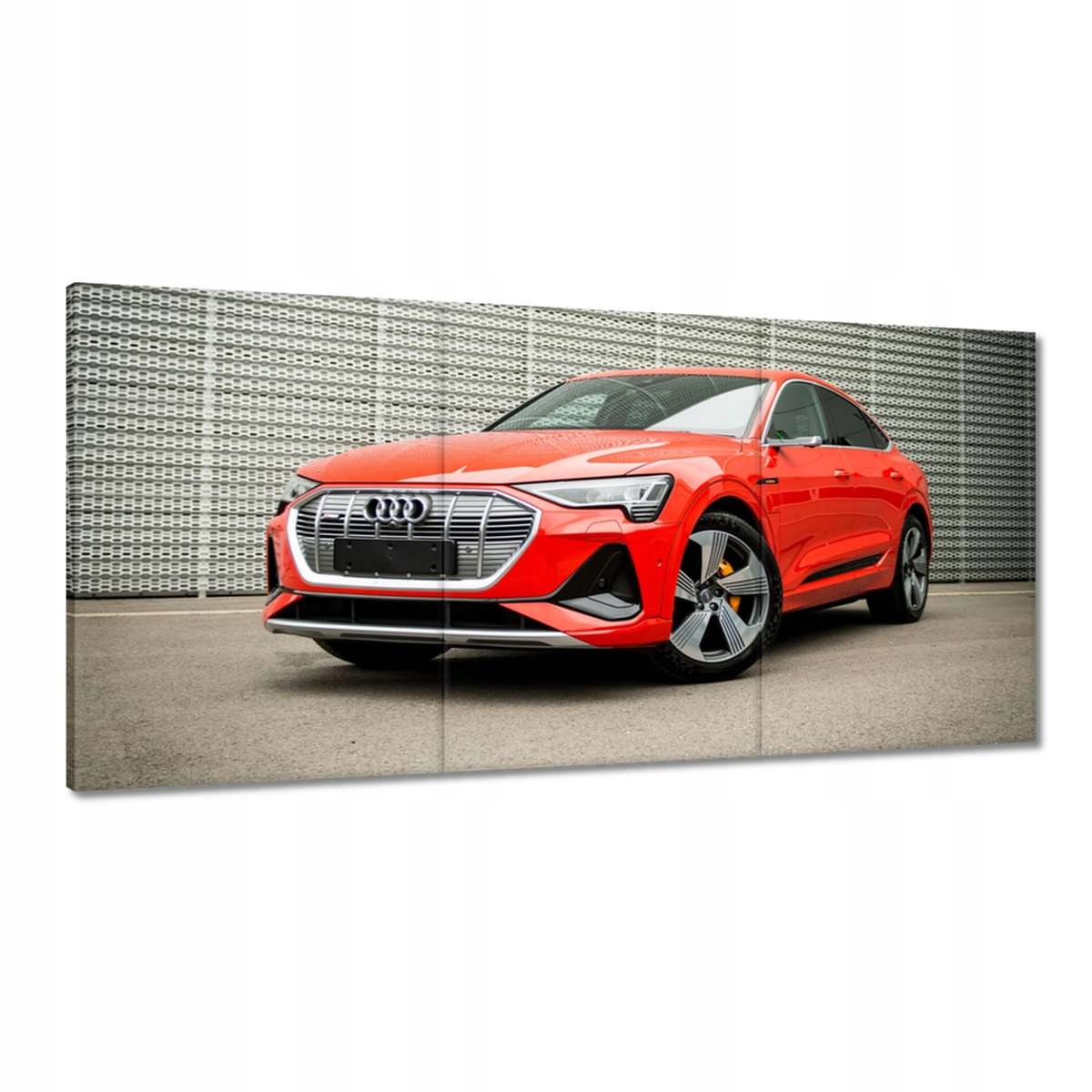 Obrazy 180x90 Červené Audi e-tron