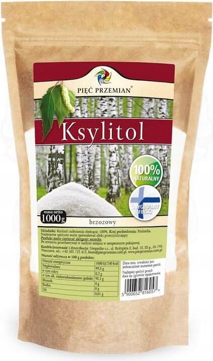 Xylitol (papírová Taška) 1000 g – Pięć Przemian