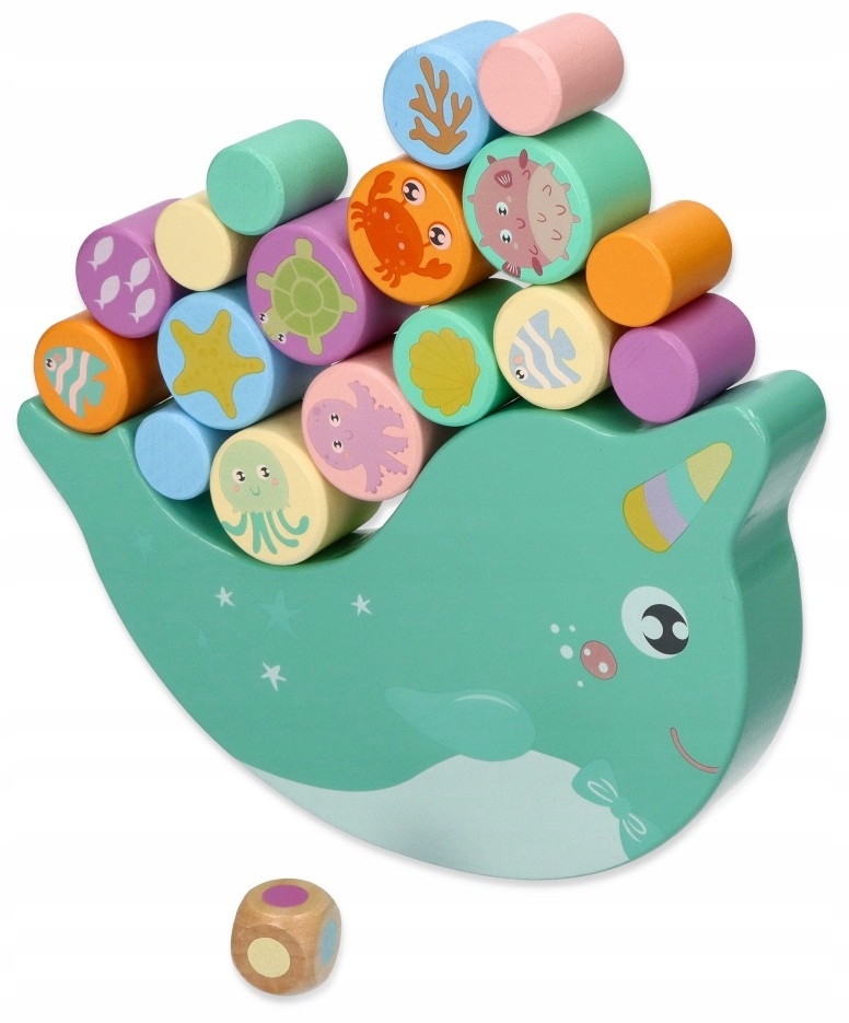 

Logiczna Gra dla dziec Balansujący delfin AdamToys