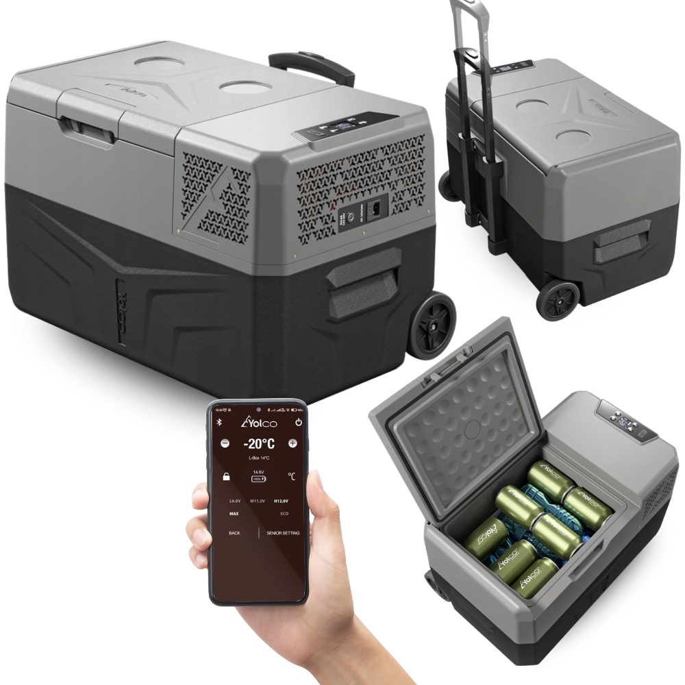 Lodówka Kompresorowa Samochodowa Przenośna Yolco BCX30 28L 12/24V Ac/dc