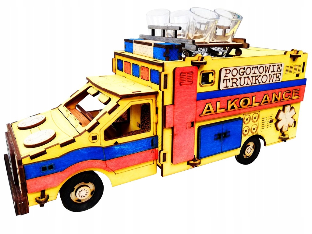 POGOTOWIE RATUNKOWE Wóz Prezent Dla Ratownika Kod producenta POGOTOWIE RATUNKOWE NA FLASZKĘ