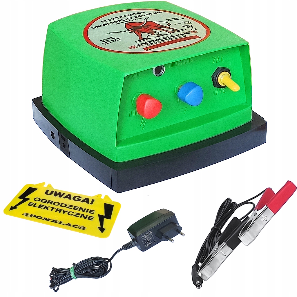 Elektrický Batériovo-sieťový Elektrifikátor Pre Dobytok A Kone Ebs 872/M