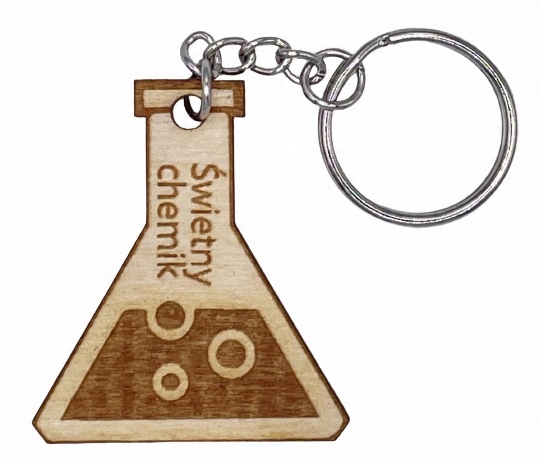 

Brelok dla Chemika chemia breloczek Różne zawody