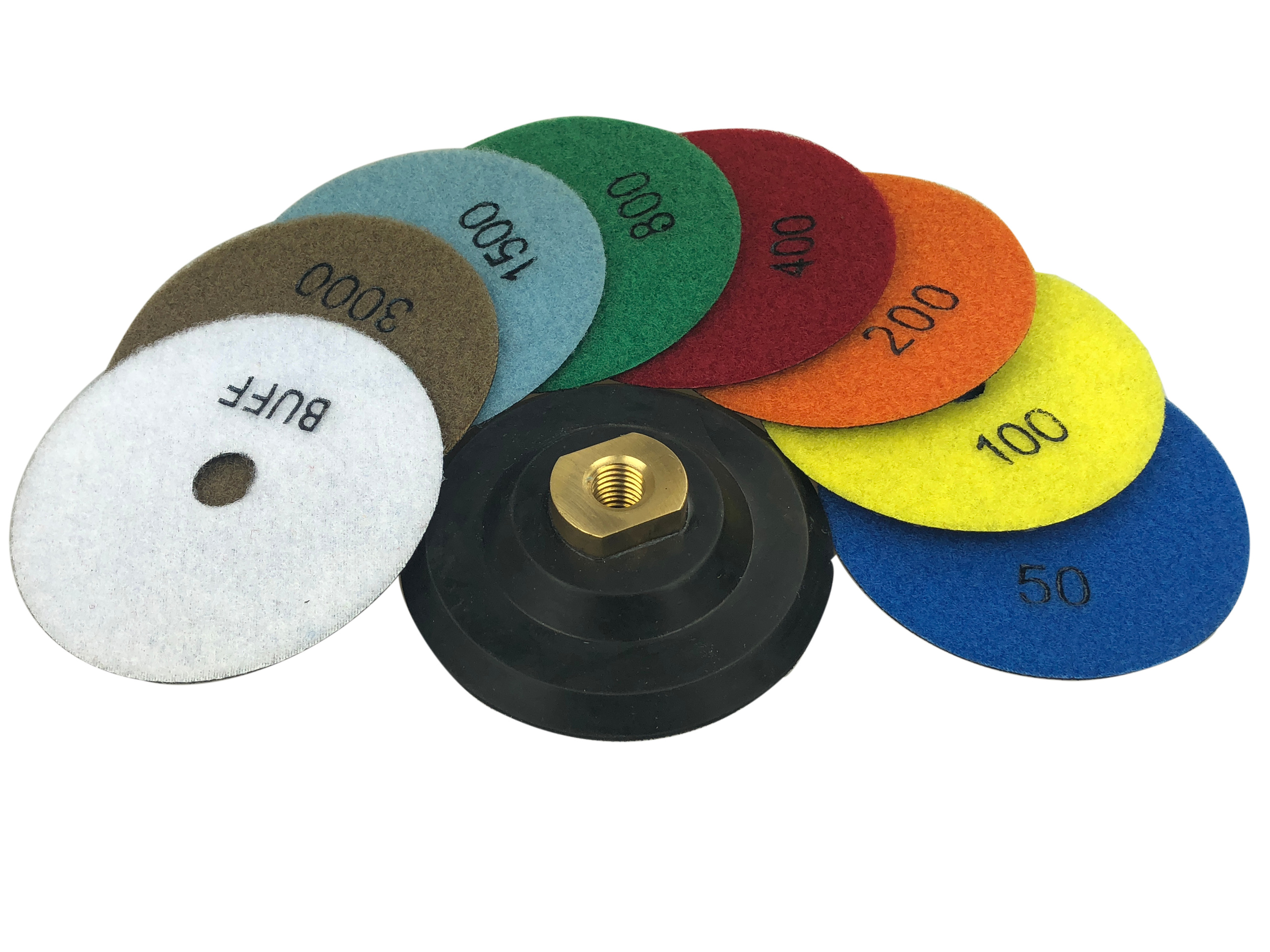 DYSK DIAMENTOWY POLERSKI 100MM #3000 SUCHO GRANIT Marka inny