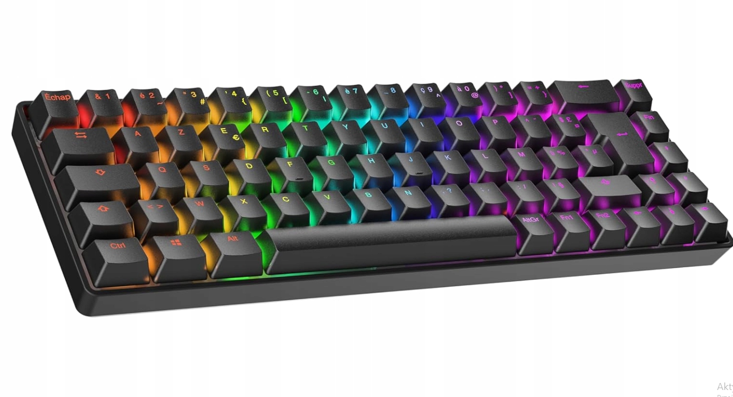 Klávesnice Ranked Master 65% (Černý Clear Switch)